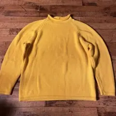90s J.CREW ジェイクルー ロールネックニット セーター 巨人タグ 古着