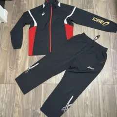 asics ヴィッセル神戸 ジャージ 上下セット Mサイズ - メルカリ
