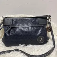 PELLE BORSA ペレボルサ 2WAY総柄ショルダーバッグ
