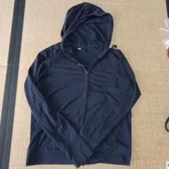 [値下げ] UNIQLO ダークブルー フルジップパーカー XL