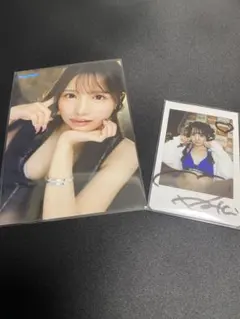佐々木萌香 直筆サイン ワイドチェキ - メルカリ