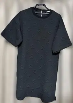 MARY QUANT デイジー柄 半袖 カットソー ブラック