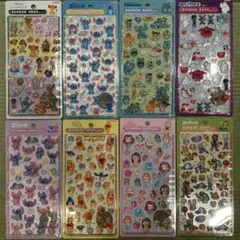 ボンボンドロップシール ディズニー 8種 コンプリートセット 正規品