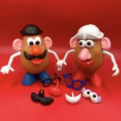 トイストーリー ポテトヘッド 2体セット ハスブロ フィギュア パーツ多数