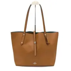 COACH コーチ トートバッグ 大容量 A4収納可 ターンロック レザーのサムネイル