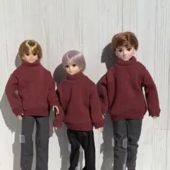 再再販！ハルトくん　リカちゃんボーイフレンドYMY25ボディ　セーター（無地）