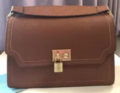 「値下げしました」サマンサタバサ　2wayハンドバック　ブラウン