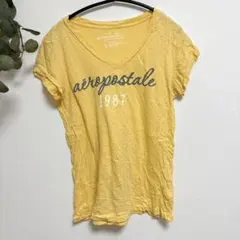 ドット Tシャツ Vネック カジュアル半袖 フェミニン 日本未発売 コットン素材のサムネイル