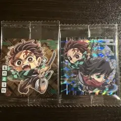 鬼滅の刃 ディフォルメシールウエハース 其ノ十三　竈門炭治郎　冨岡義勇　2枚組