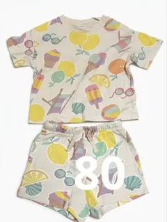 H&M ベビー セットアップ 80cm フルーツ柄のサムネイル