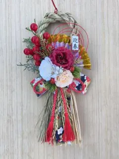 NO.387しめ縄 しめ縄リース お正月飾り　　しめ飾り 2026