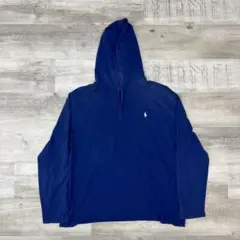 古着 Ralph Lauren ラルフローレン ライトパーカー 薄手 メンズXL