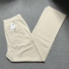 90s ヴィンテージ old アニエスベー 無地 片ポケ コットン パンツ 古着のサムネイル