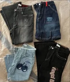 エンジェルブルー Ｓサイズ デニム４点セット