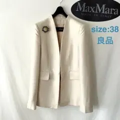 新品未使用MAXMARA [フィオンダ] リネン ジャケット - メルカリ