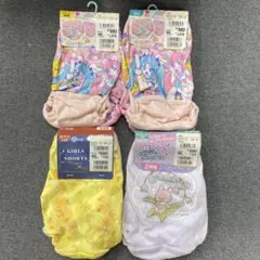 画像4 5追加プリキュア ショーツ4枚 半袖シャツ 4枚 肌着 120cm