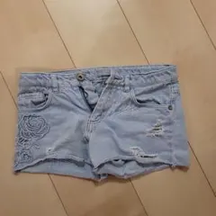 Zara Girls 半ズボン サイズ7 ライトブルー