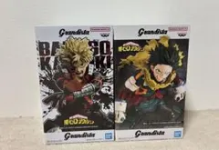 僕のヒーローアカデミア Grandista 爆豪勝己 緑谷出久 フィギュア 2体