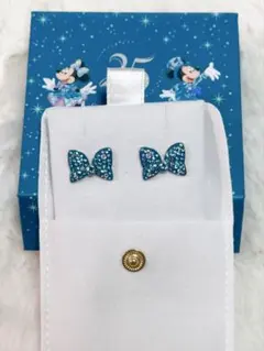 東京ディズニーシー25周年　スパークリングジュビリー　ピアス　ジュビリーブルー 新品 東京ディズニーシー25周年 スパークリングジュビリー ピアス