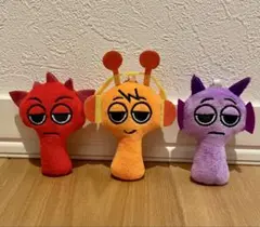 スプランキー ミニマスコット キーホルダー 3点セット sprunki