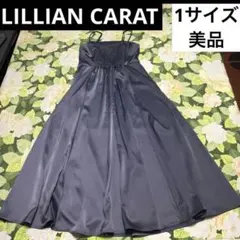 【当日発送◎】LILLIAN CARAT サテンキャミワンピースS
