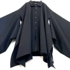 NOT CONVENTIONAL オーバーサイズシャツ　きものシャツ　黒　美品 2026年最新】not conventional kimonoの人気アイテム - メルカリ