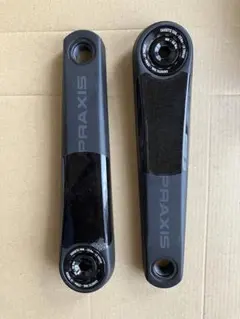カーボンクランクアーム 165mm 24mmチタンシャフト - メルカリ