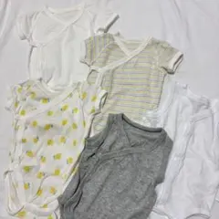 ユニクロボディスーツセット　60センチ　前開き