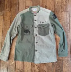 SALTWATER COWBOY ミリタリージャケット 軍シャツ