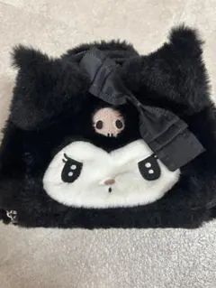 Kuromi ファーポーチ　クロミ　サンリオ