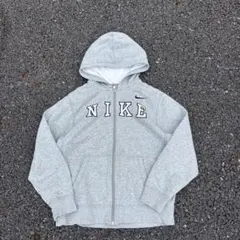 00s old nike ジップパーカー ロゴ 短丈 y2k city boy - メルカリ