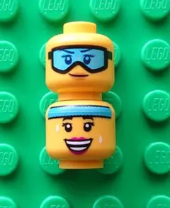 【新品】 LEGO 顔ヘッドパーツ《スポーツ女子》 レゴ ミニフィギュアアイテムのサムネイル