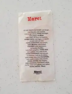 Merci パリ ブレスレット ピンク