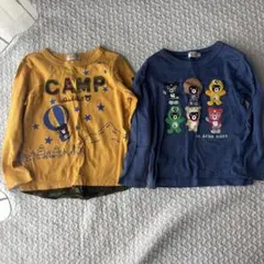 DOUBLE.B キッズ長袖カットソー 110サイズ 2枚セット