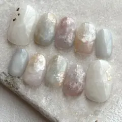 ニュアンスネイルチップ　No.59 空ネイル　空アート　マグネットネイル