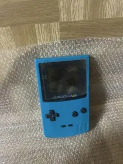 GAME BOY COLOR ブルー ジャンク品　ソフト2個