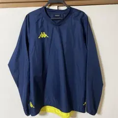 Kappa ネイビー/イエロー 上下セット ピステ