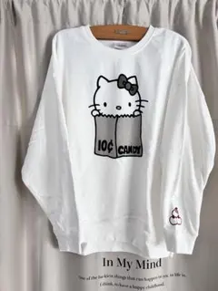 ハローキティ プリント スウェット