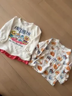 き*ん様 アンパンマン トレーナー 2点セット 95cm 女の子