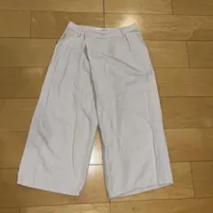 evam eva コットンリネン　ワイドパンツ　サイズ1