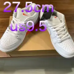 NIKE SB DUNK LOW triple White