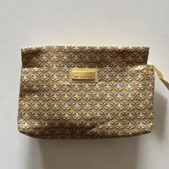 JIM THOMPSON イエローポーチ　ゾウ柄