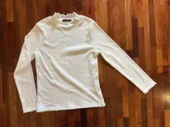 INGNI フリルネックリブ長袖トップス Mサイズ