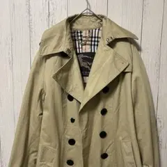 美品✨バーバリー　トレンチコート　白タグ　ロング丈　ベルト　ライナー　ベージュ