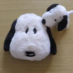 スヌーピー ぬいぐるみマスコット 2점 세트