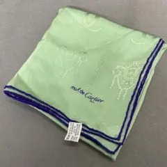 超美品　Cartier 2Cロゴ(ダブルC)柄　シルクスカーフ 約70cm 超美品 Cartier 2Cロゴ(ダブルC)柄 シルクスカーフ 約70cm - メルカリ