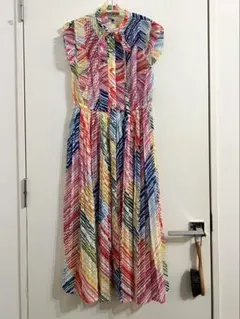 ダブスタ DSC / CANDY プリーツ シフォンワンピのサムネイル