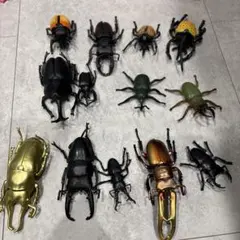 昆虫フィギュア 13体セット カブトムシ クワガタ