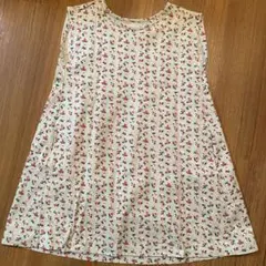 ユニクロ ポール&ジョー 花柄ワンピース 120cm
