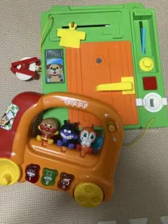 アンパンマン車、やりたい放題　セット